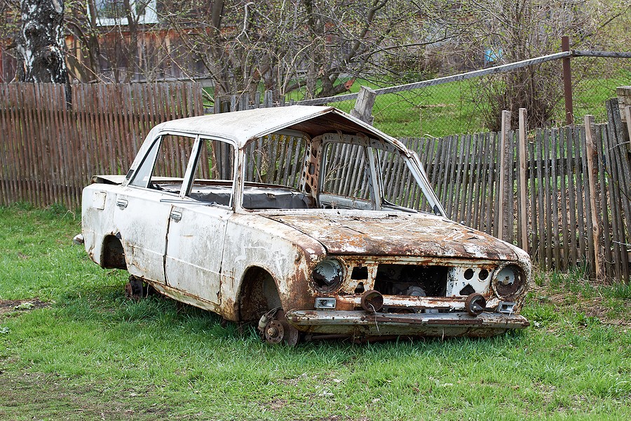 how to get rid of an old car