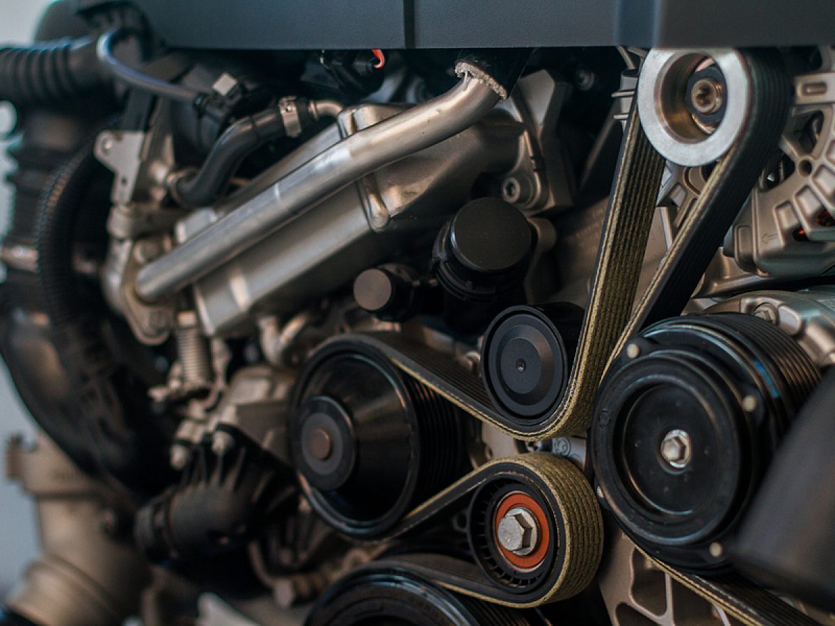 Squeaky alternator clearance belt