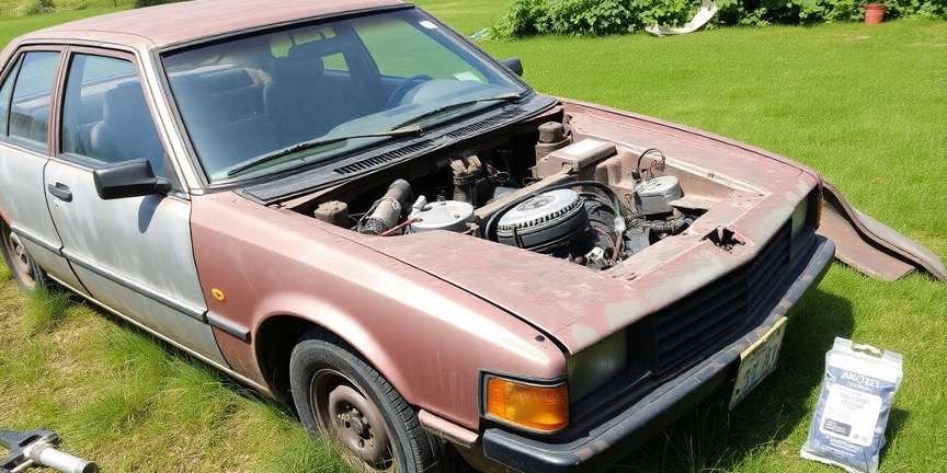 Selling a Junk Car with a Cracked Frame