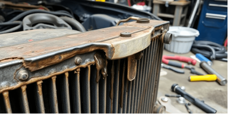 Selling a Car with Radiator Damage