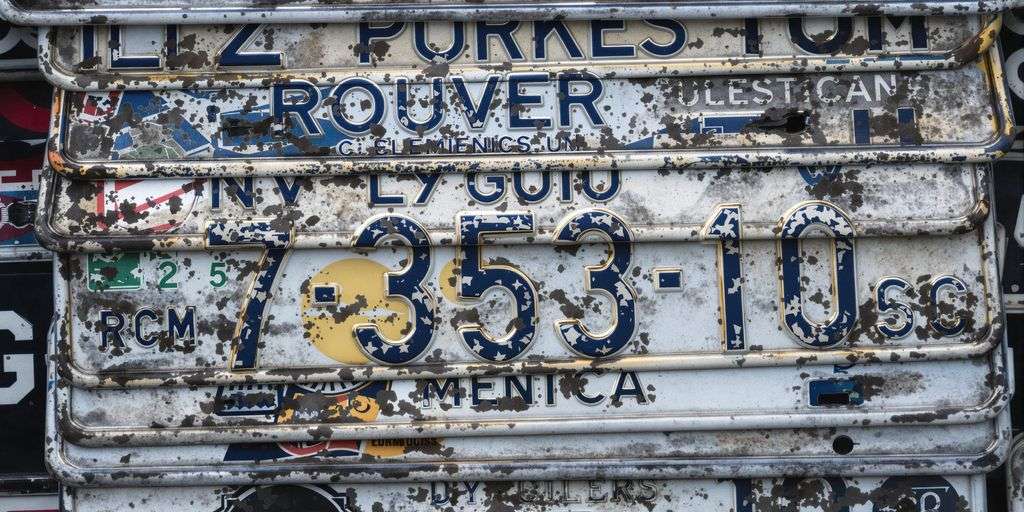 License Plate Disposal After Selling Junk Cars